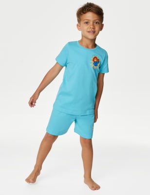 

Boys M&S Collection Paddington™ Short Pyjama Set (1-7 Yrs) - Turquoise, Turquoise