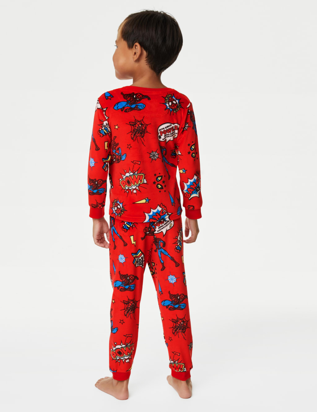 Spider-Man™ Velour Pyjamas (2-8 Yrs) image 3