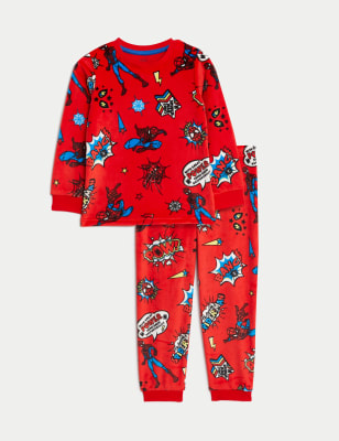 

Boys M&S Collection Spider-Man™ Pyjamas (2-8 Yrs) - Red, Red