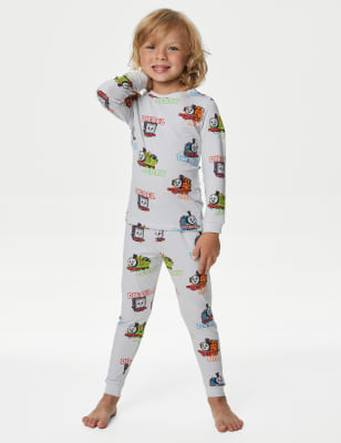 Marks and spencer boys pjs hot sale