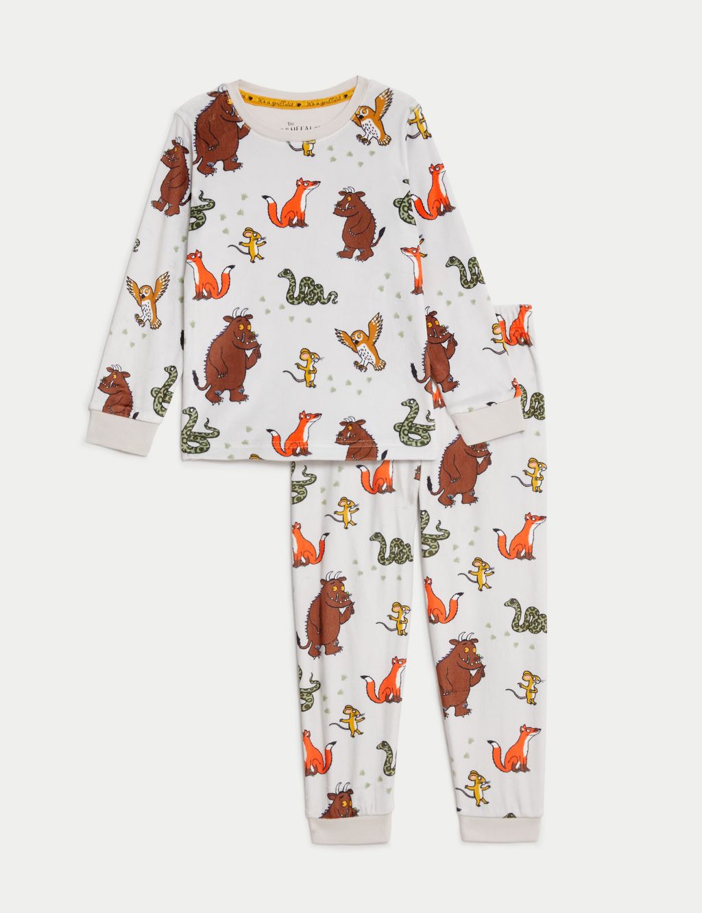 The Gruffalo™ Velour Pyjamas (1-8 Yrs) image 2