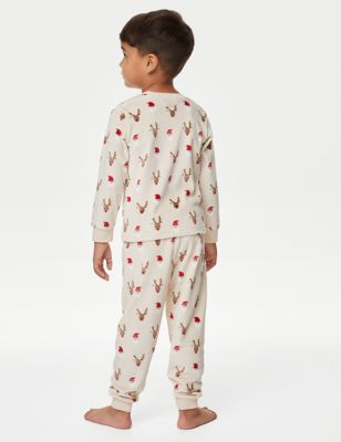 Velour Christmas Pyjamas (1-8 Yrs)