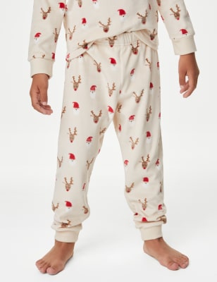 Velour Christmas Pyjamas (1-8 Yrs)