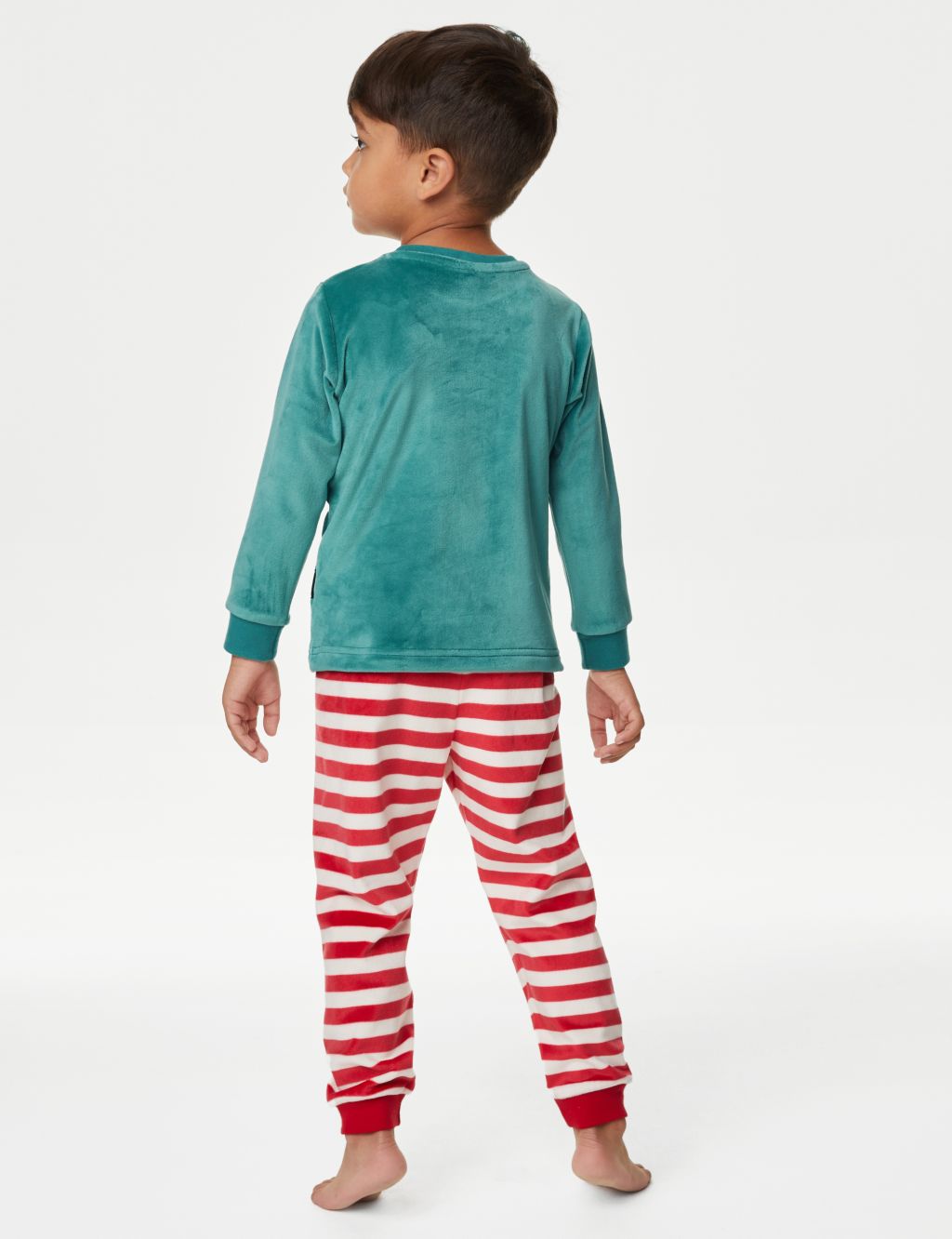 Velour Elf Pyjamas (1-8 Yrs) image 4