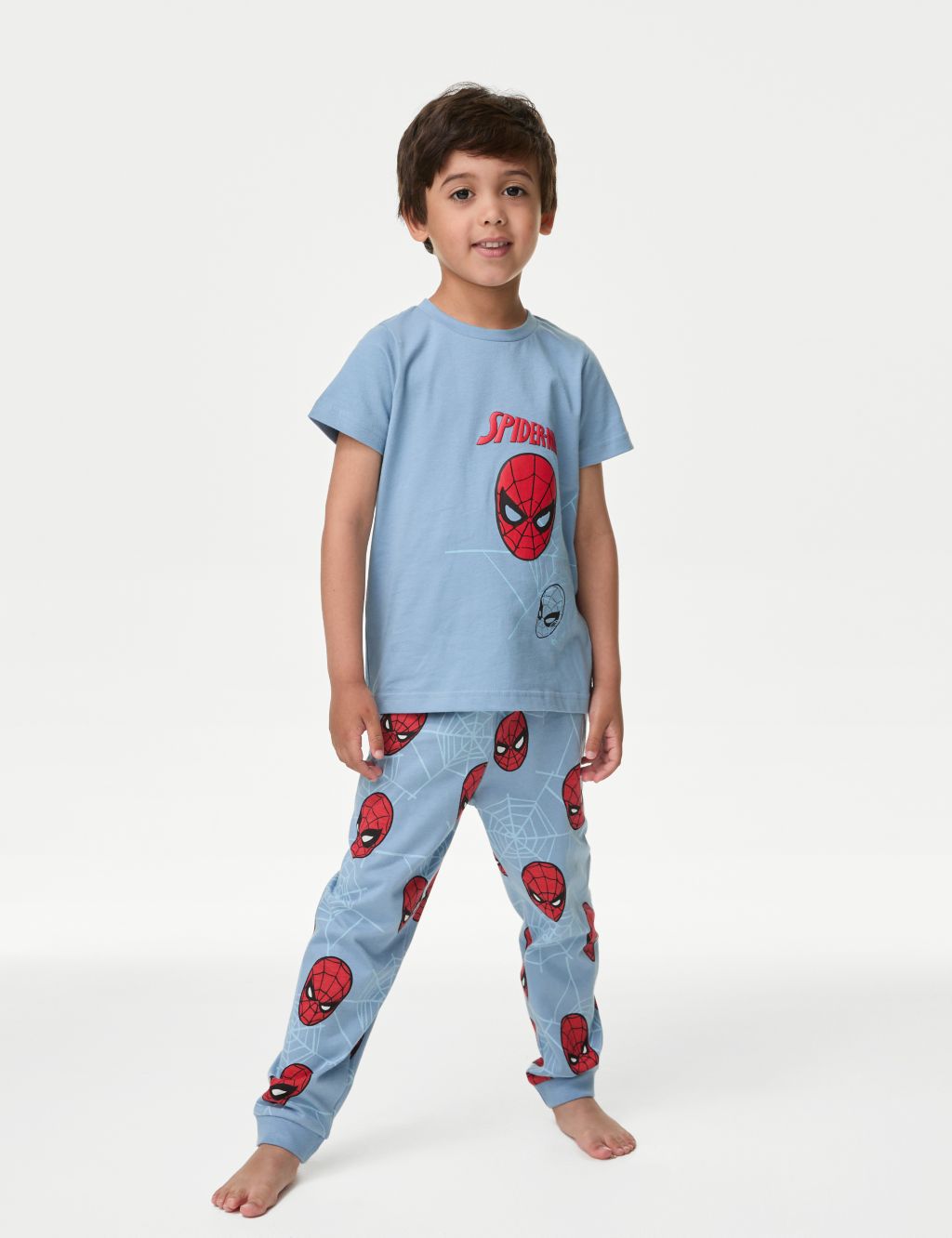 Pure Cotton Spider-Man™ Pyjamas (2-8 Yrs)