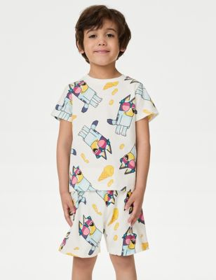 Pyjama 100&nbsp;% coton à motif Bluey™ (du 1 au 7&nbsp;ans) - FR