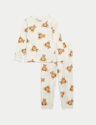 Pure Cotton Spencer Bear™ Pyjamas (12 Mths-16 Yrs)