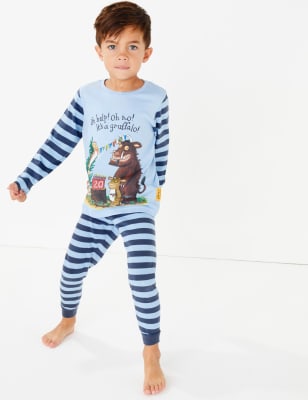 Pyjama &agrave; rayures et imprim&eacute; Gruffalo (du 1 au 8&nbsp;ans)