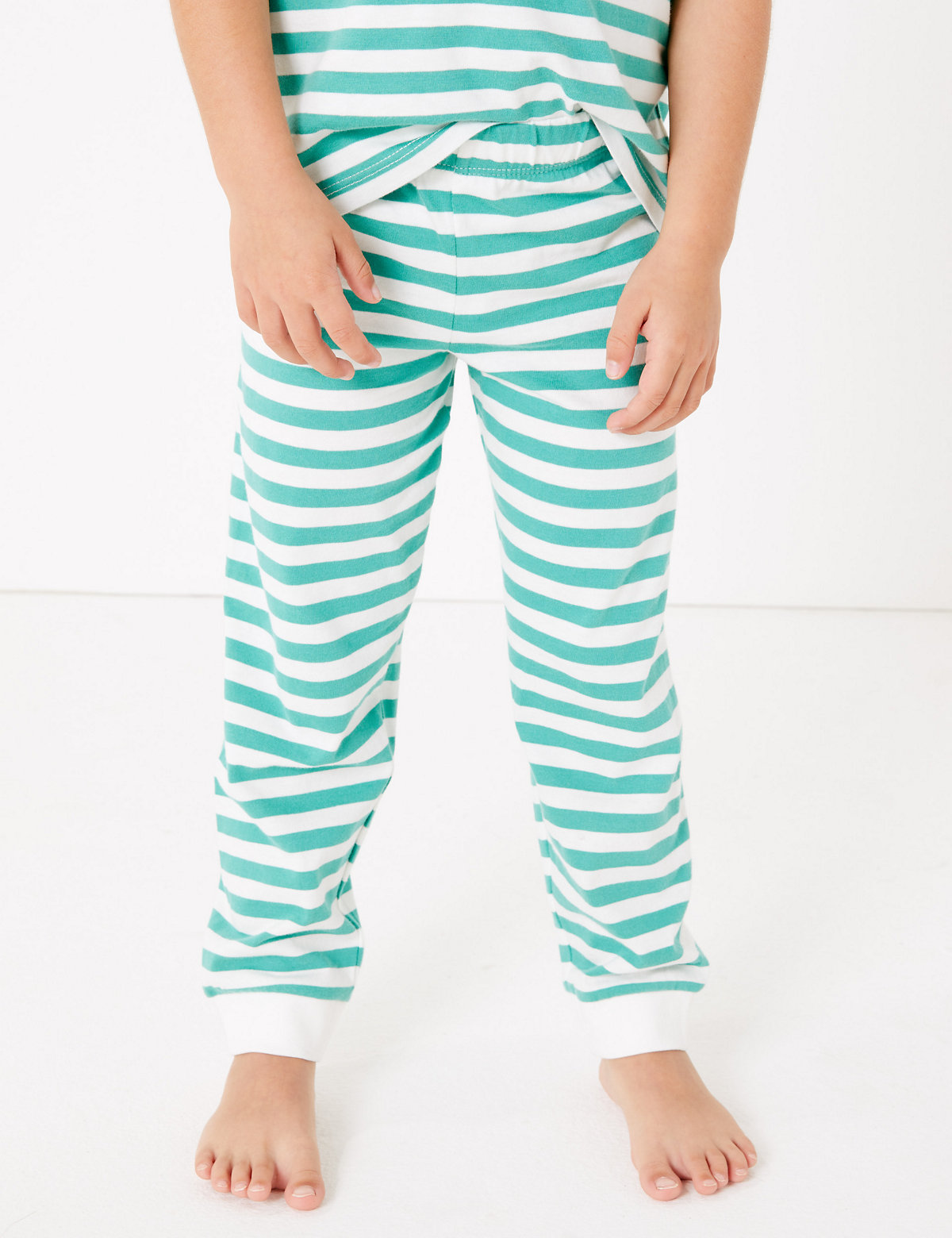 3 Pack Cotton Striped Pyjama Sets (1-7 Yrs)