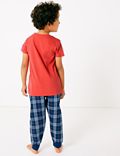 Cotton Thomas & Friends™ Checked Pyjama Set (1-6 Yrs)