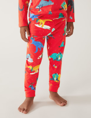 Pure Cotton Dinosaur Pyjamas