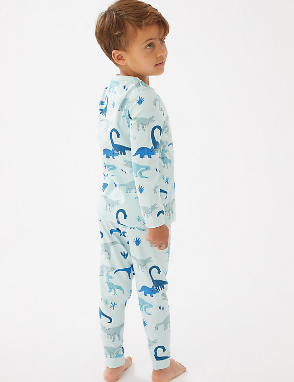 Pijama de algodón de dinosaurios (1-7&nbsp;años)