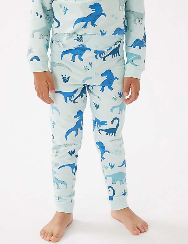 Cotton Rich Dinosaur Pyjamas (1-7 Yrs) - HU