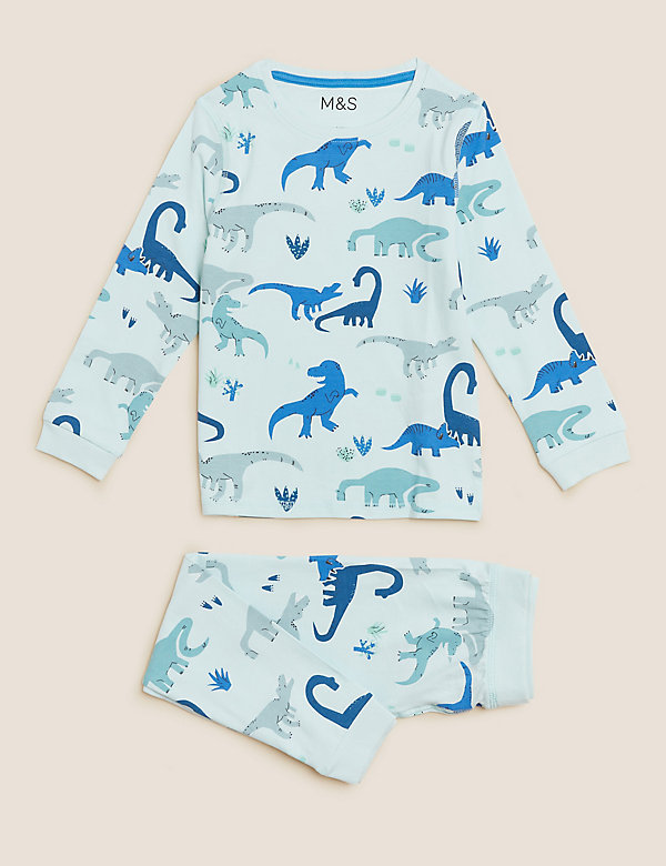 Pijama de algodón de dinosaurios (1-7&nbsp;años)