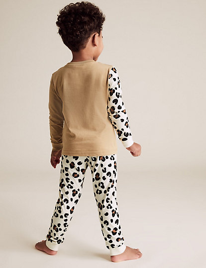 Pure Cotton Leopard Pyjama Set