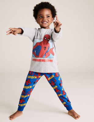 Marks and spencer spider best sale man pyjamas