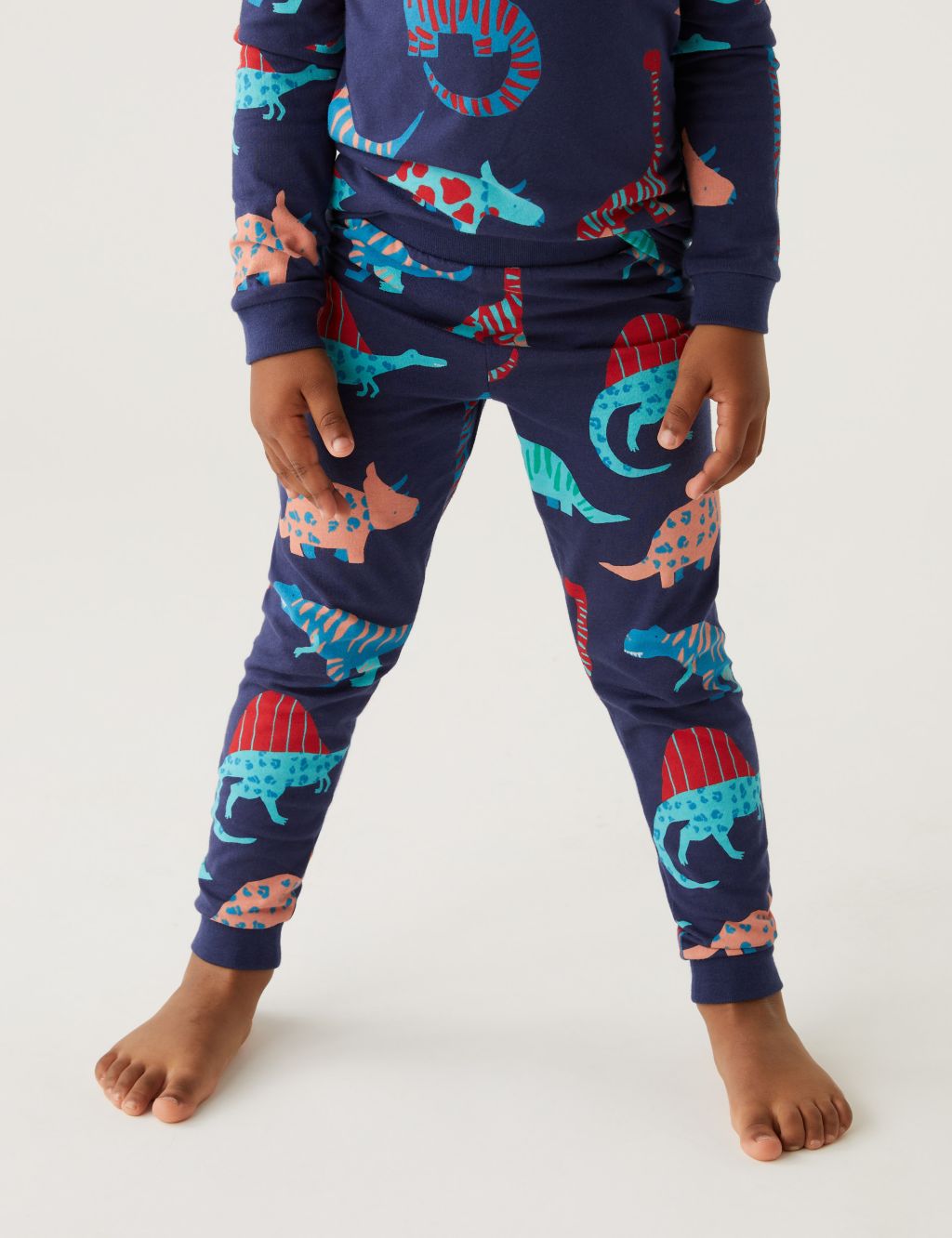 Cotton Rich Dinosaur Pyjamas (12 Mths - 8 Yrs) image 3