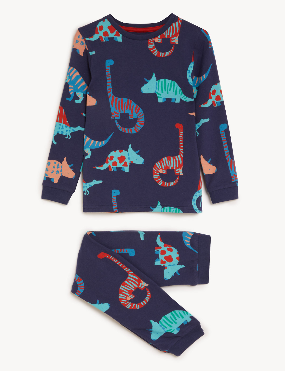 Cotton Rich Dinosaur Pyjamas (12 Mths - 8 Yrs)