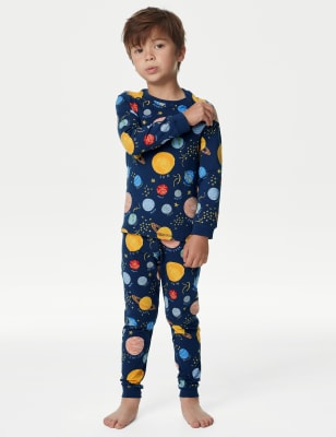 Cotton Rich Space Pyjamas (1-8 Yrs)