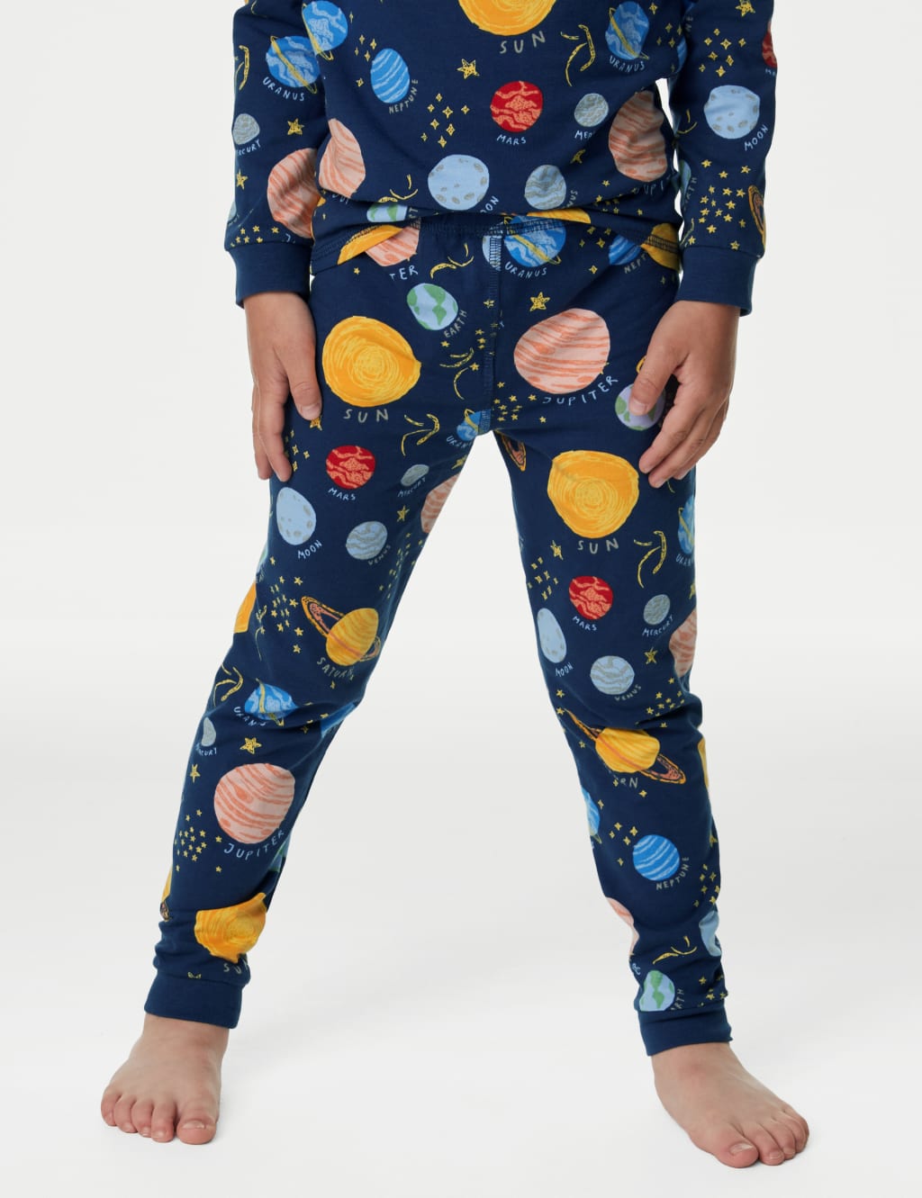 Cotton Rich Space Pyjamas (1-8 Yrs) image 4