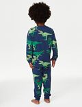 Pijama 100% algodón con diseño de dinosaurios (1-8&nbsp;años)