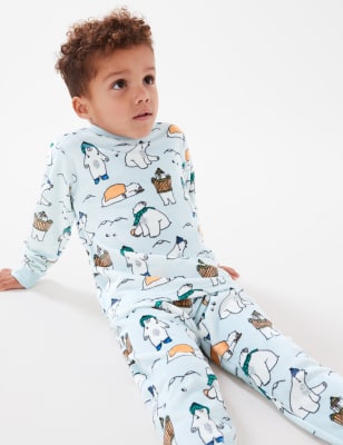 Kids polar 2024 bear pyjamas