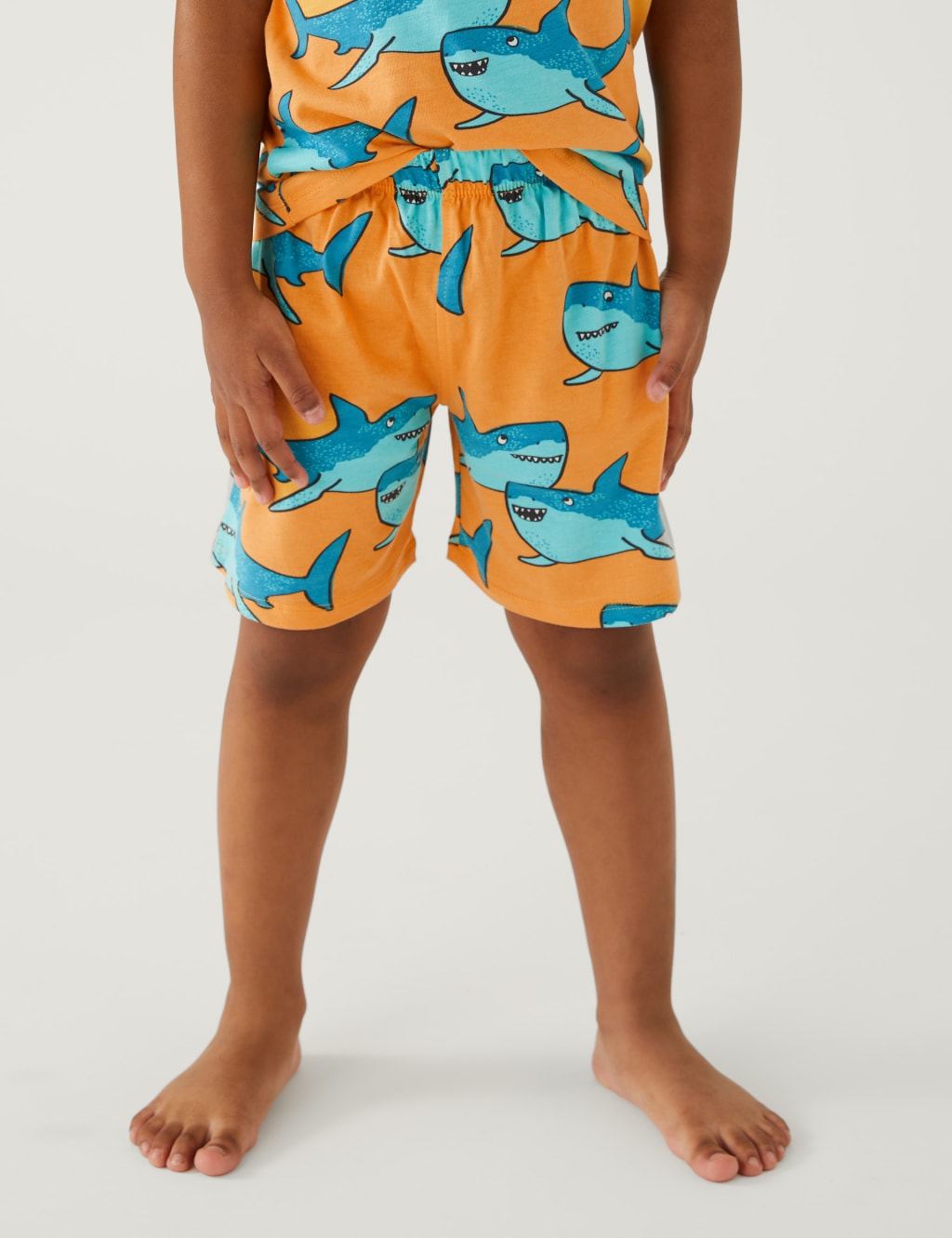 3pk Pure Cotton Animal Short Pyjama Sets (1-8 Yrs) image 3