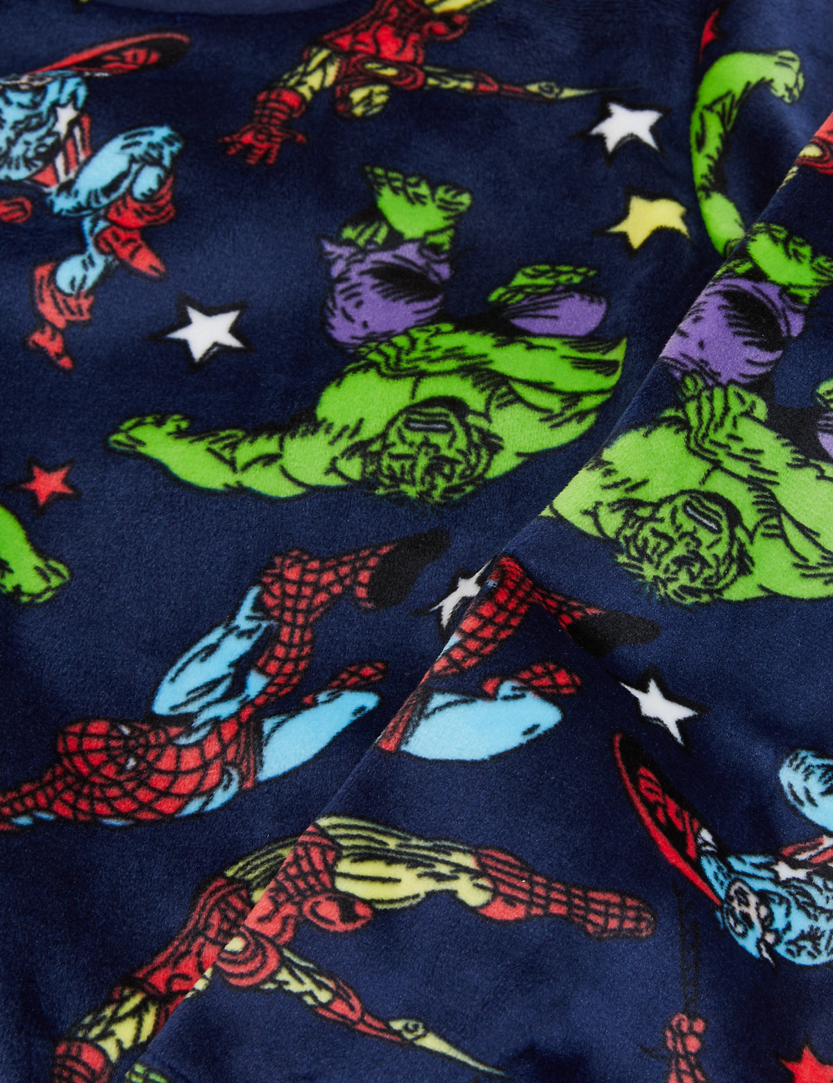 Marvel Superheroes™ Velour Cotton Pyjamas (3-8 Yrs)