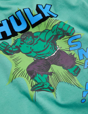 

M&S Collection Pijama corto de Hulk™ (3-12 años) - Blue Mix, Blue Mix