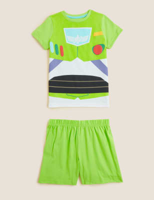 

Boys M&S Collection Buzz Lightyear™ Short Pyjamas (0-7 Yrs) - Green Mix, Green Mix
