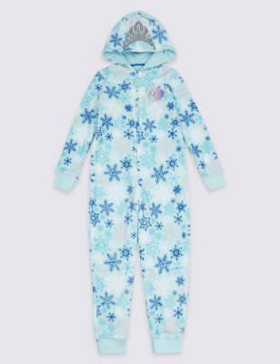 Disney Frozen Hooded Onesie 2 10 Years M S