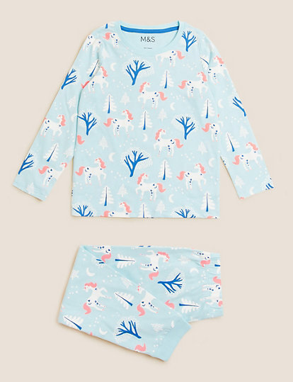 Pure Cotton Unicorn Pyjamas