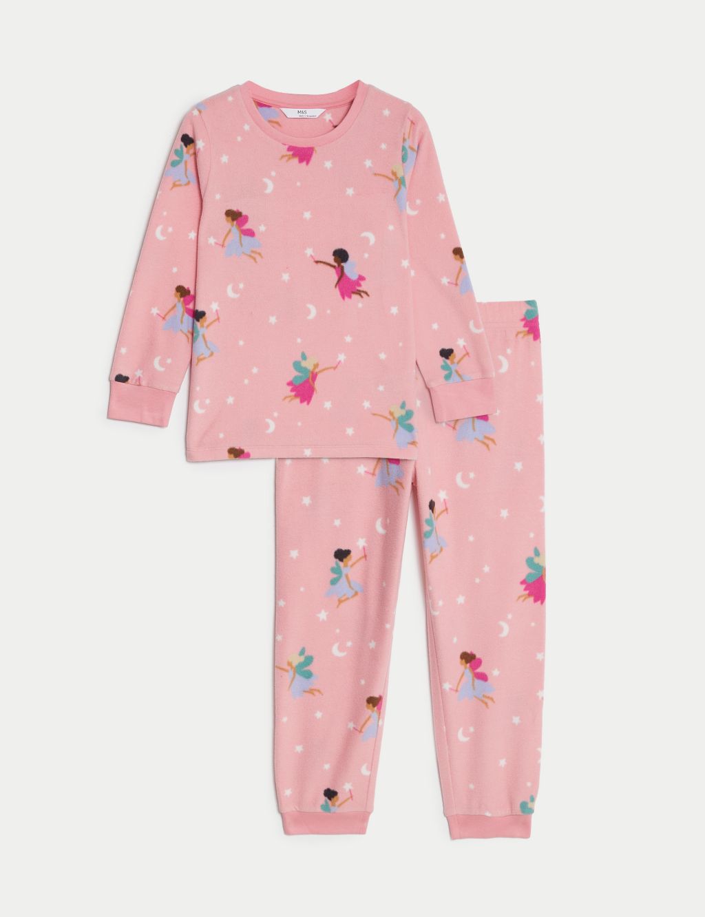 Fleece Fairy Pyjamas (1-8 Yrs) image 2