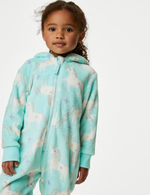 Unicorn best sale fleece onesie