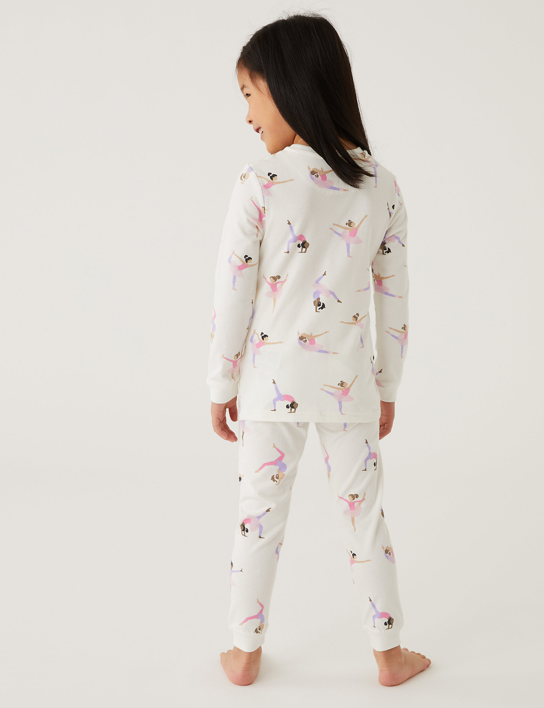 Cotton Rich Ballerina Pyjamas (12 Mths - 8 Yrs)