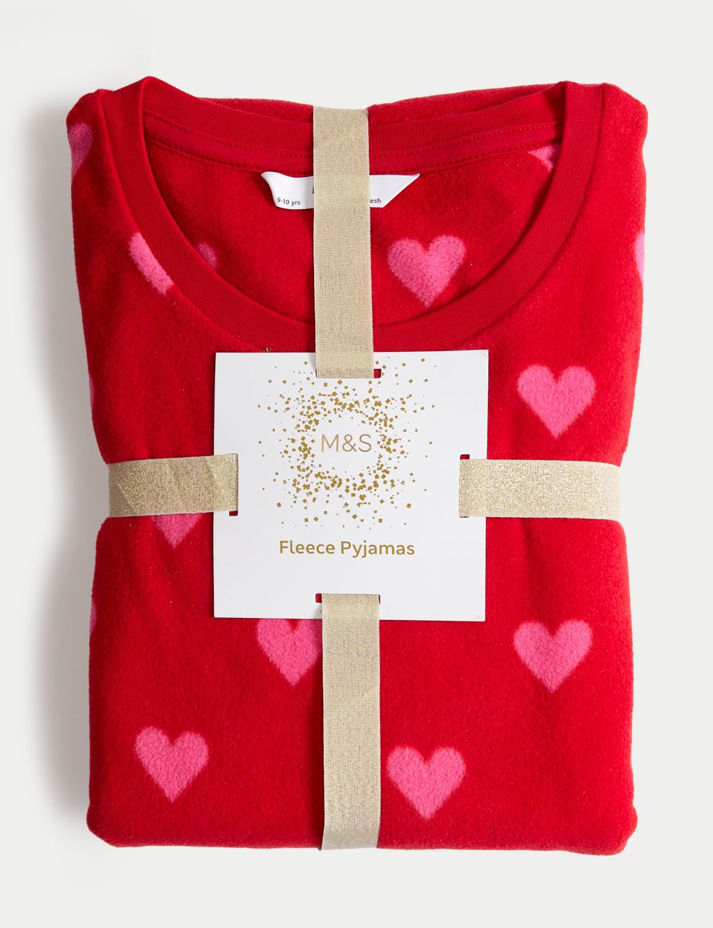 Fleece Heart Pyjamas (1-16 Yrs) image 5