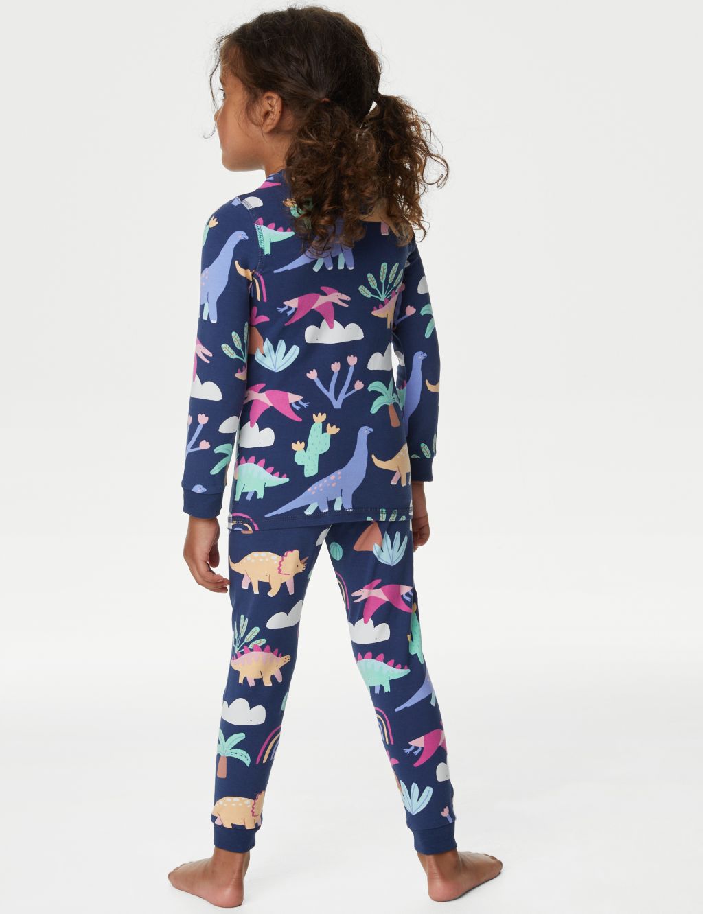 Cotton Rich Dinosaur Pyjamas (1-8 Yrs) image 3