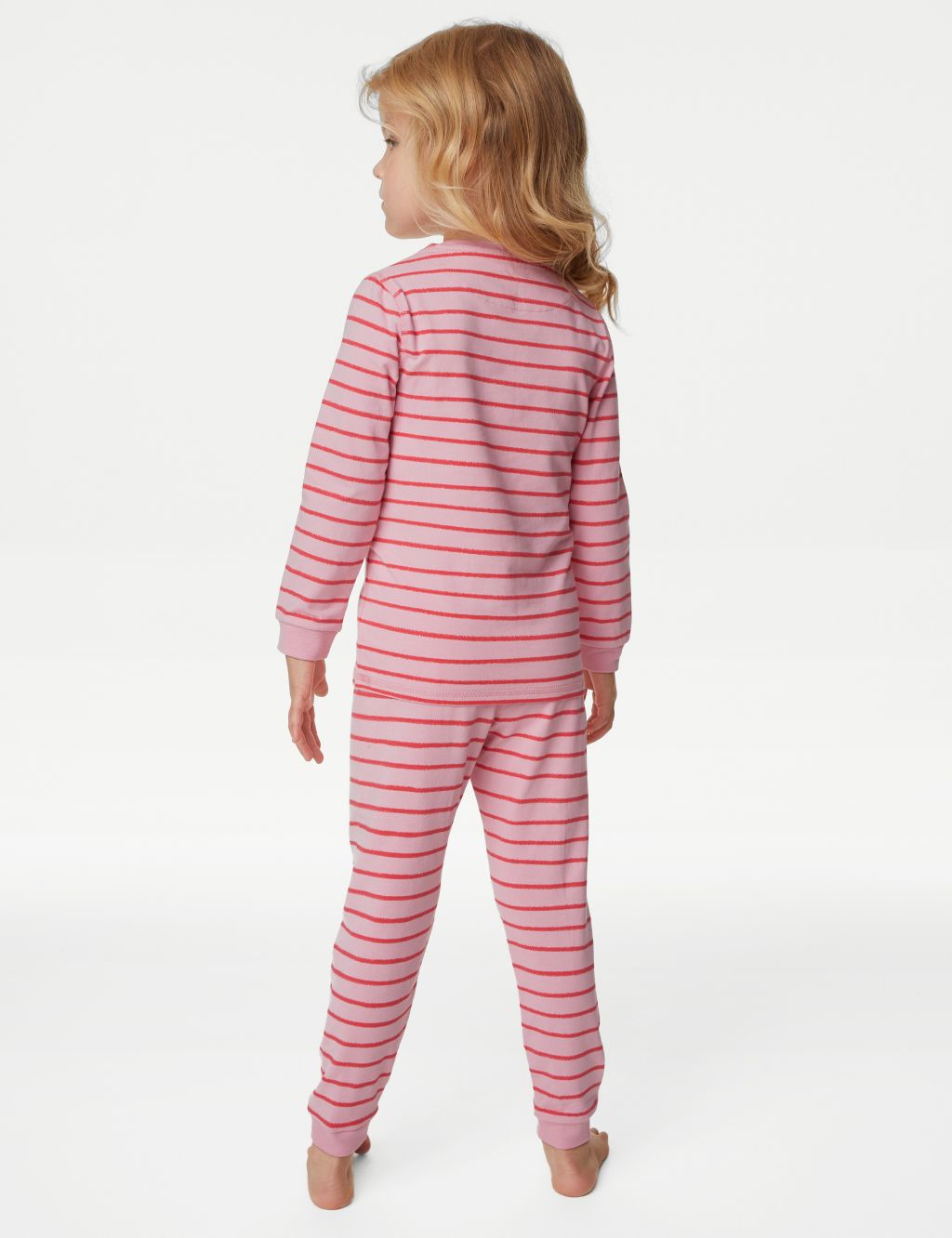 Cotton Rich Striped Pyjamas (1-8 Yrs) image 3