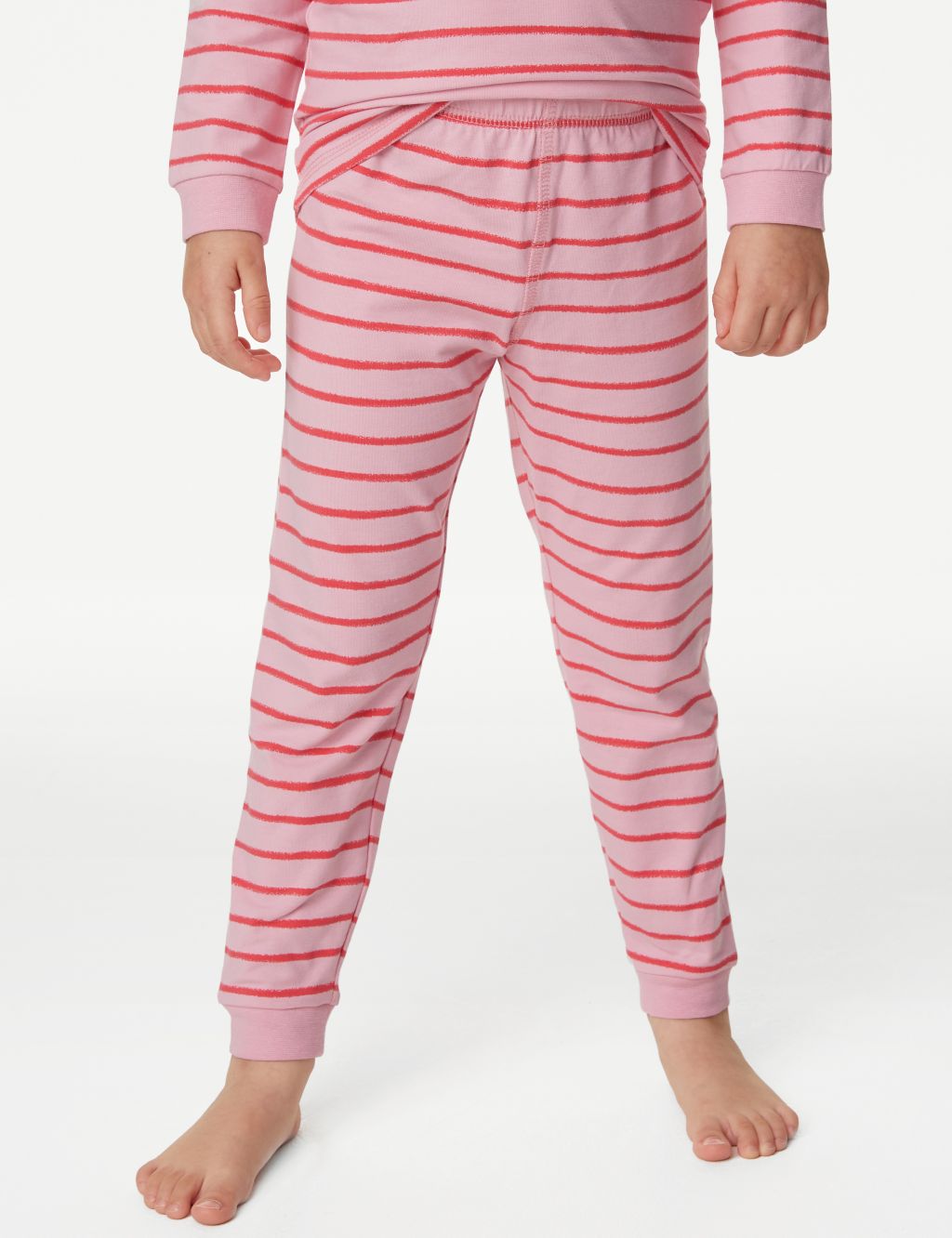 Cotton Rich Striped Pyjamas (1-8 Yrs) image 4