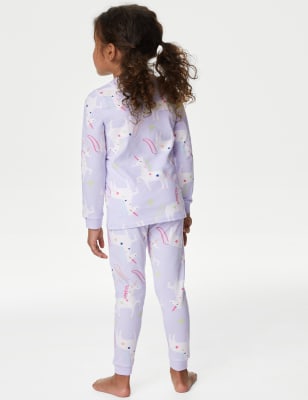 Cotton Rich Unicorn Pyjamas (1-8 Yrs)