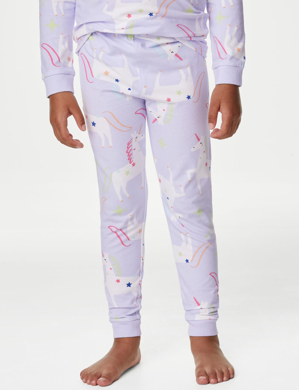 Cotton Rich Unicorn Pyjamas (1-8 Yrs) image 4