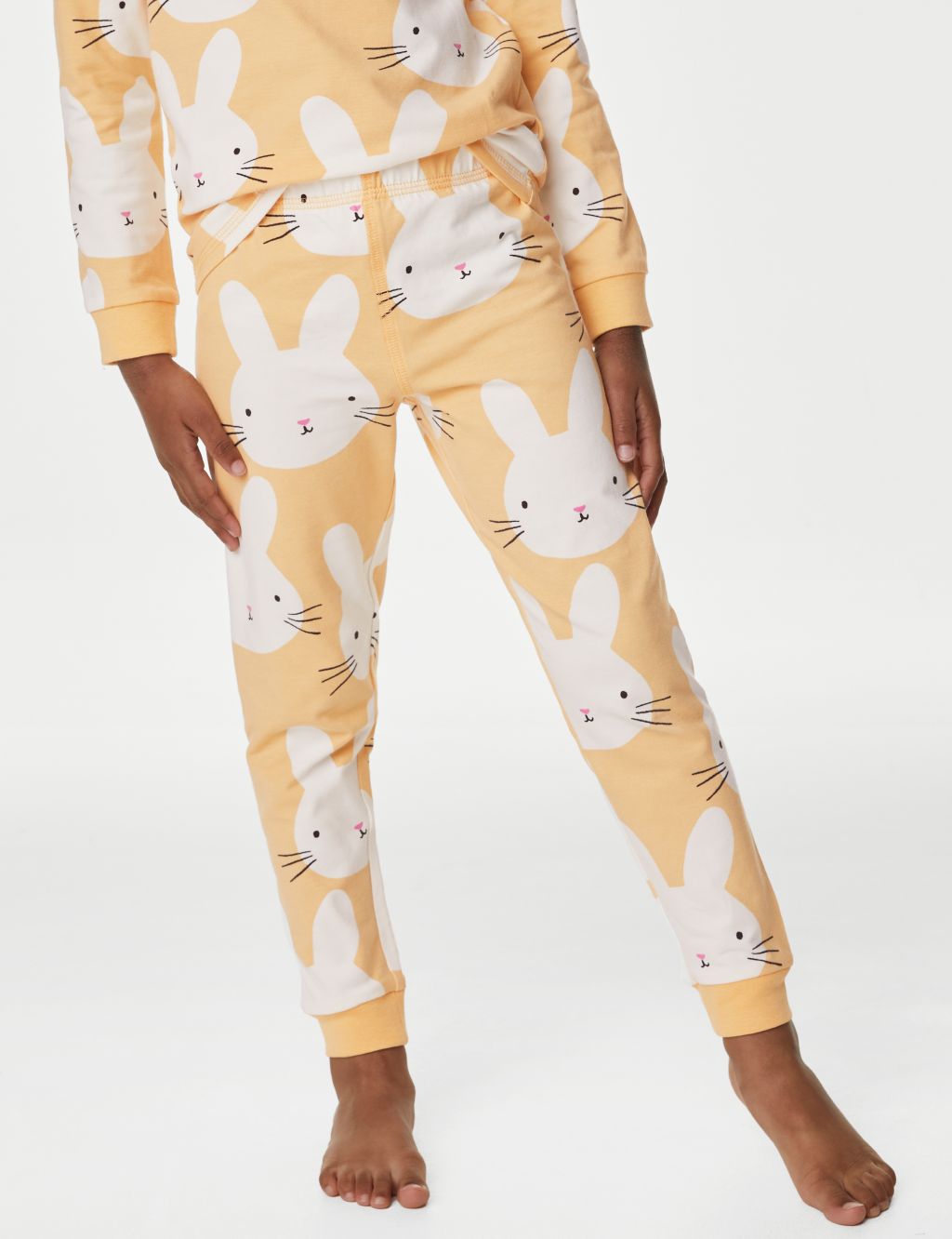 Cotton Rich Bunny Pyjamas (1-8 Yrs) image 3
