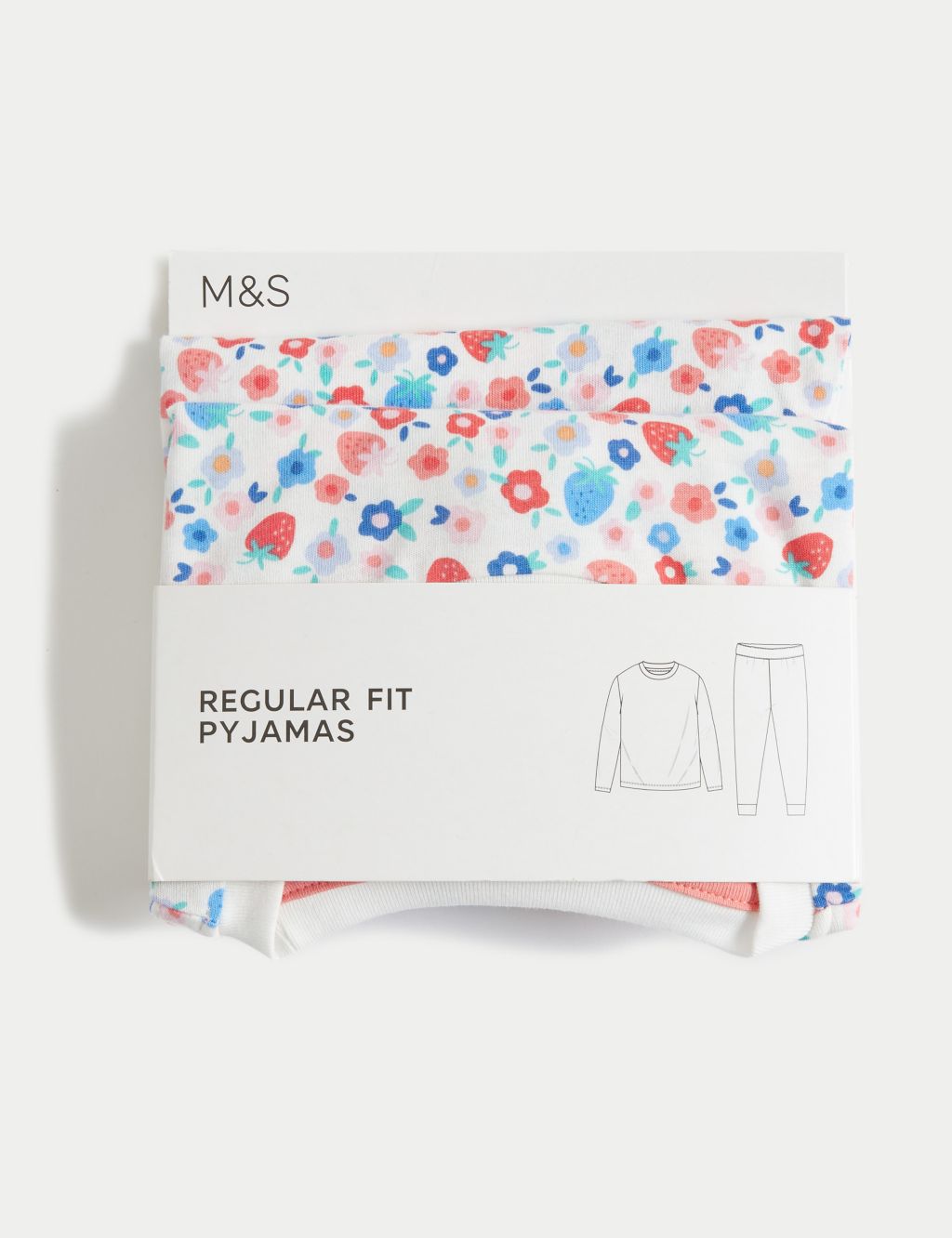 Pure Cotton Printed Pyjamas (1-8 Yrs) image 5