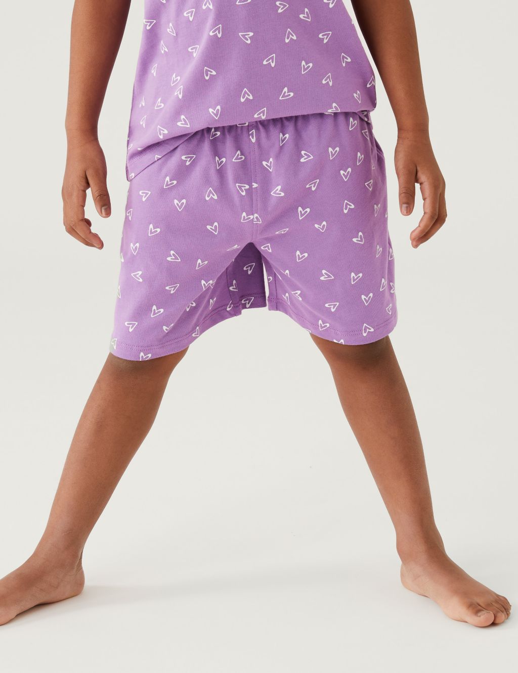2pk Pure Cotton Printed Short Pyjama Sets (1 - 8 Yrs) image 3