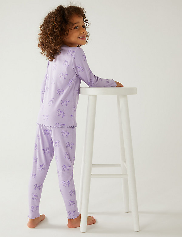 Cotton Rich Unicorn Pyjamas (1 - 8 Yrs) - MK