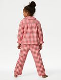 Pure Cotton Gingham Pyjamas (1-8 Yrs)