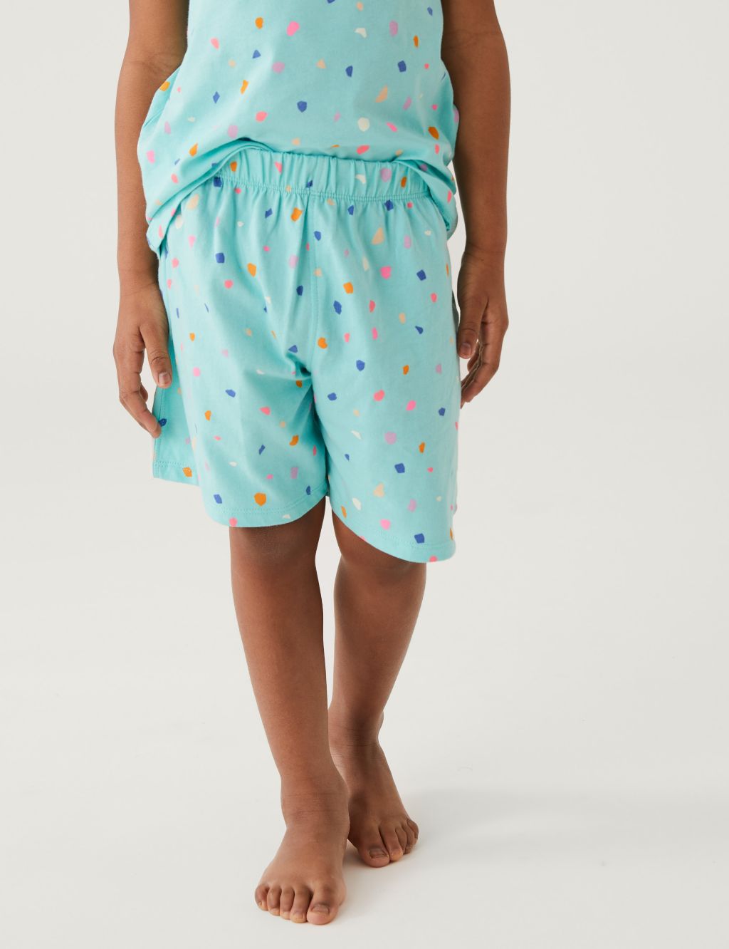 2pk Pure Cotton Patterned Pyjama Sets (1-8 Yrs) image 4