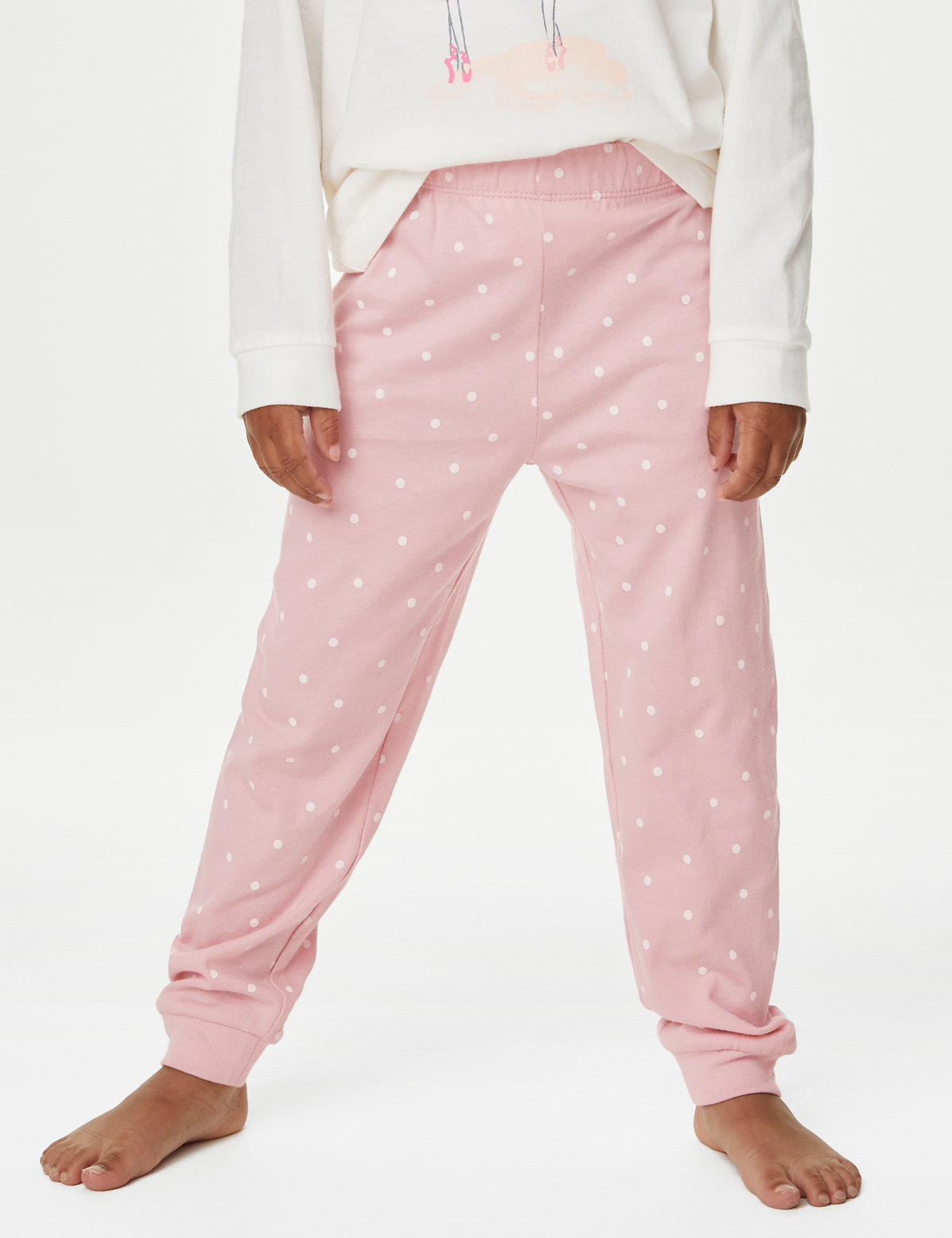 2pk Pure Cotton Ballerina Pyjama Sets (1-8 Yrs)