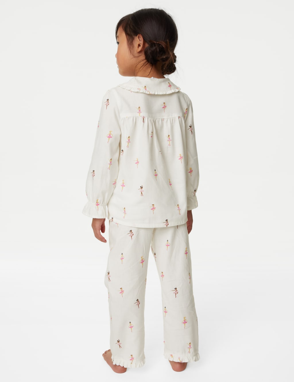 Pure Cotton Ballerina Pyjamas (1-8 Yrs) image 3