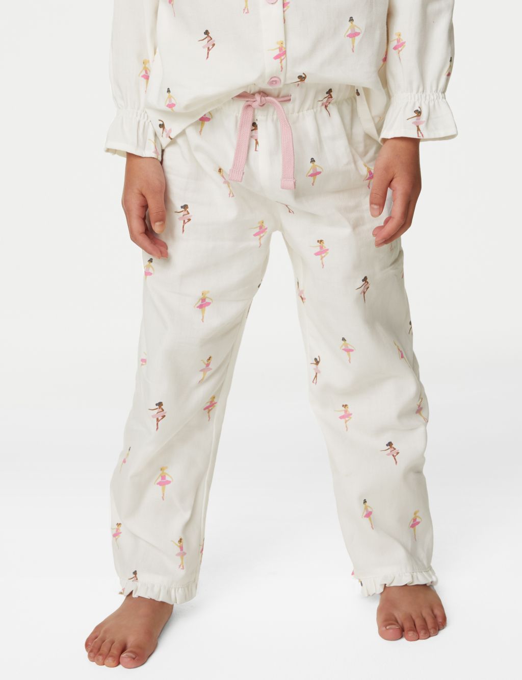 Pure Cotton Ballerina Pyjamas (1-8 Yrs) image 4